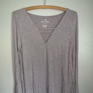 American Eagle Soft and Sexy Long Sleeve Top